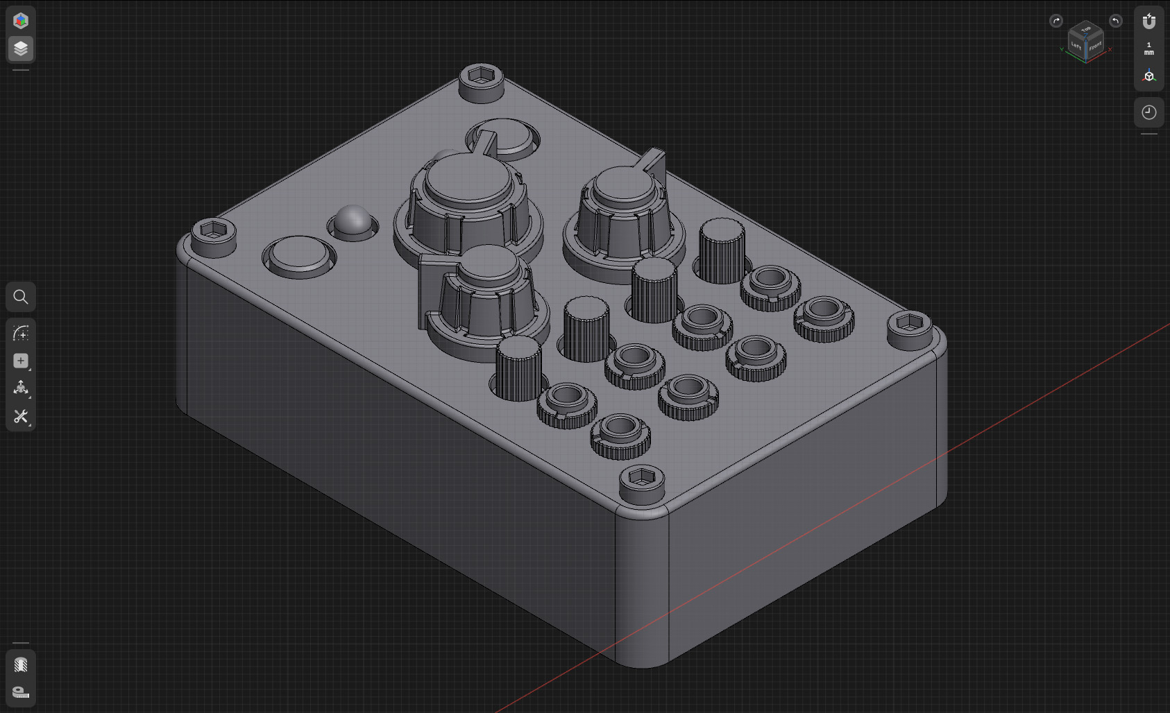 Modular synth box